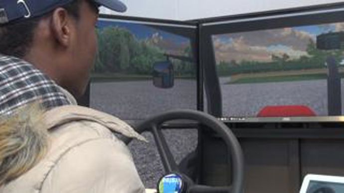 Tracteur Un simulateur pour apprendre à conduire