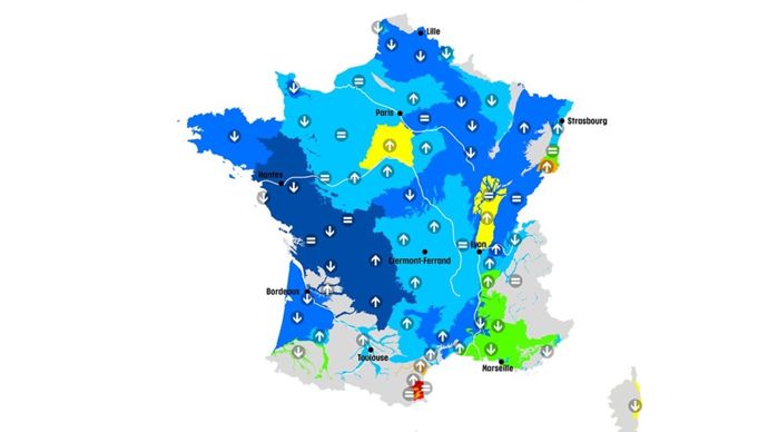 Quel Est L Tat Des Nappes Phr Atiques En France En Juin