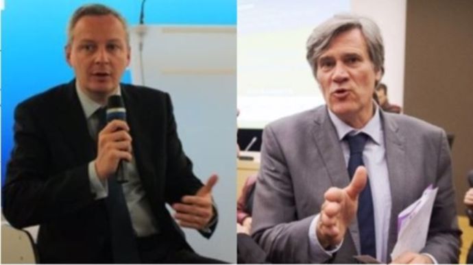 Bruno Le Maire et Stéphane Le Foll