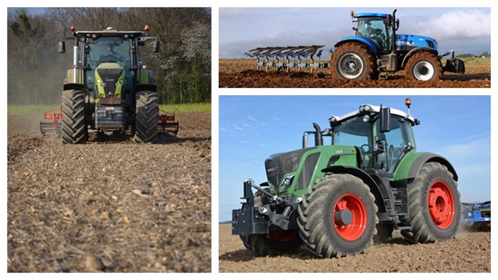 Trois tracteurs de plus de 230 chevaux à l'essai
