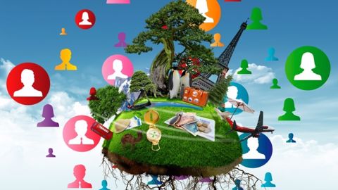 Facebook est le deuxième site le plus visité au monde et en France après Google. (©Fotolia) 