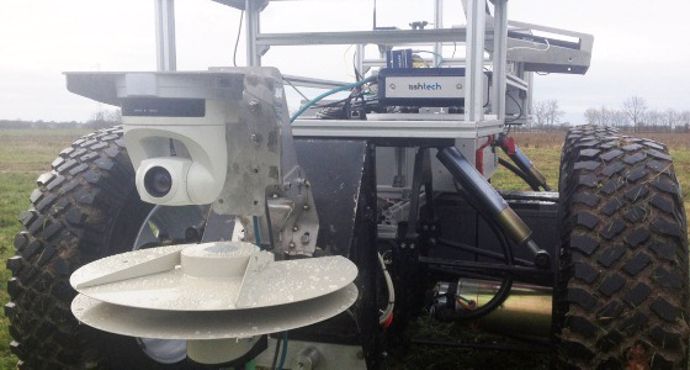Aroco est l'une des deux plates-formes robotisées de l'Irstea. 