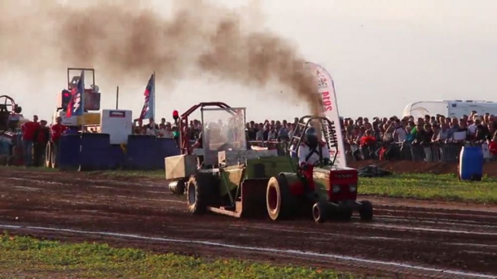 Tracteur pulling...