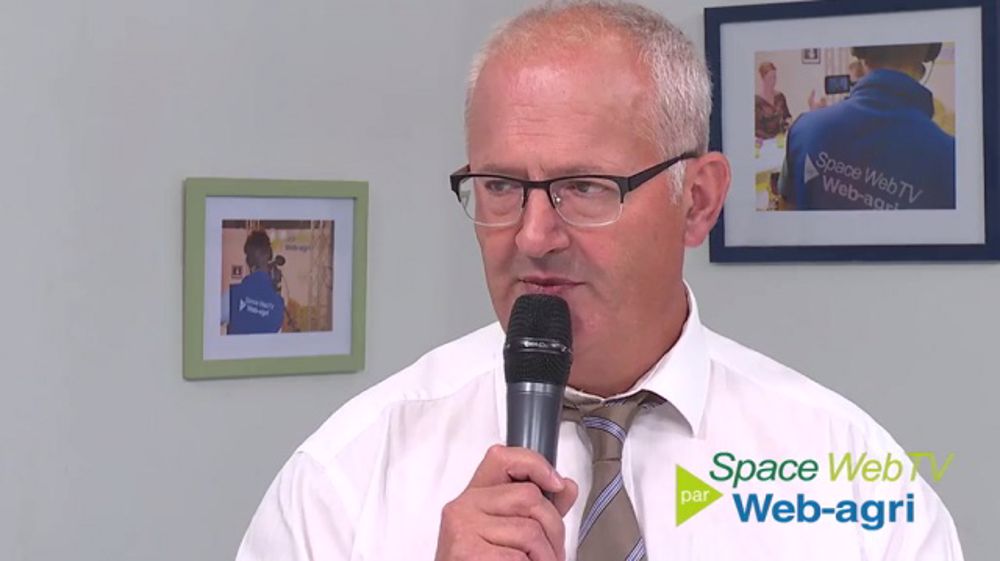 Daniel Lecamp (groupe Cartel) présente la mélangeuse autonome Tambora