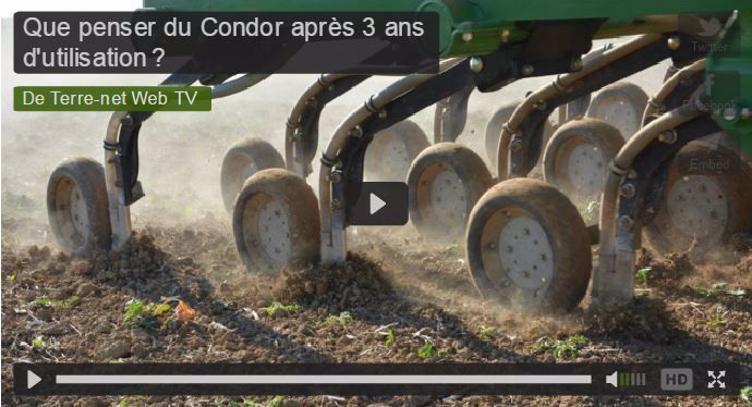 Semoir Amazone Condor 12m semis direct