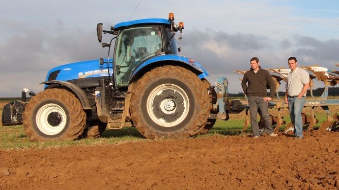 essai du tracteur New Holland T7.270