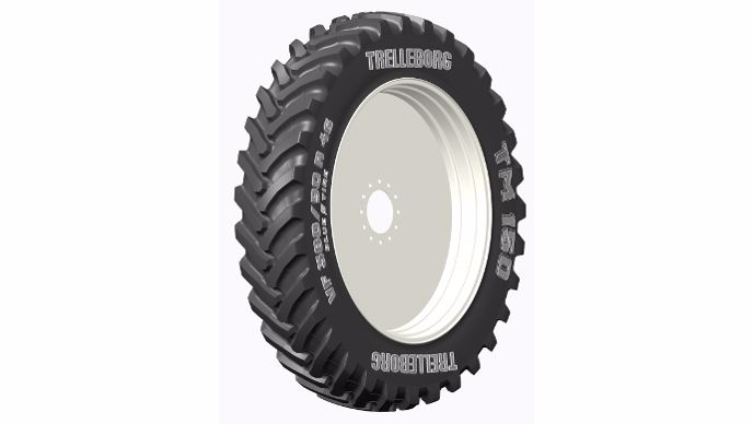 La nouvelle gamme Trelleborg TM150 pour pulvérisateurs automoteurs pneu Trelleborg TM150 BlueTire - VF 380/90R46