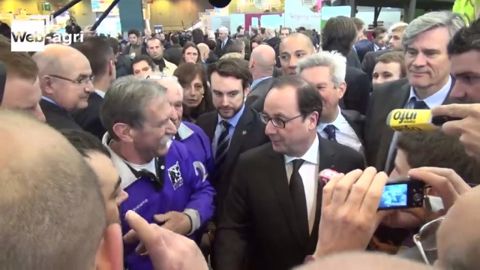 Un marathon de huit heures sans encombre pour François Hollande Un marathon de huit heures sans encombre pour François Hollande