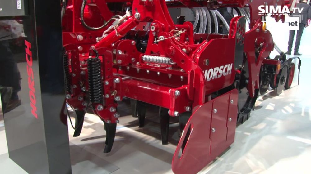 Le combiné herse rotative semoir Express de Horsch