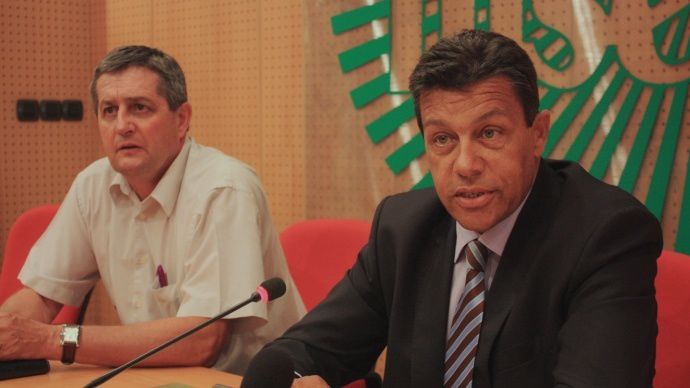 Xavier Beulin et Dominique Barrau