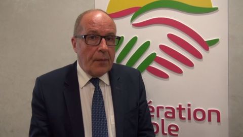 Philippe Mangin, président de Coop de France, ne se représentera pas en décembre prochain lors du congrès de la Fédération.(©Terre-net Média)