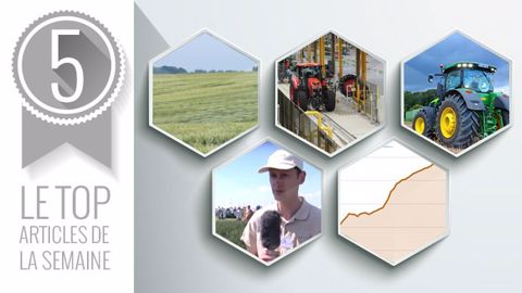 Le top articles de la semaine sur Terre-net. (©Terre-net Média)