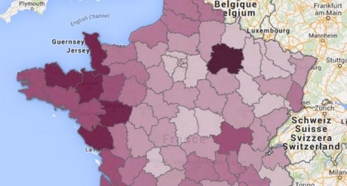 carte interactive installations agricoles 2014