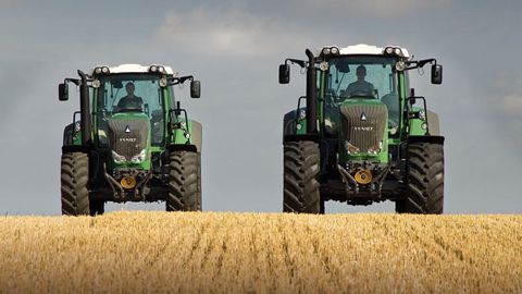 Avec le X Concept, le constructeur bavarois électrifie l'avenir. (©Fendt)