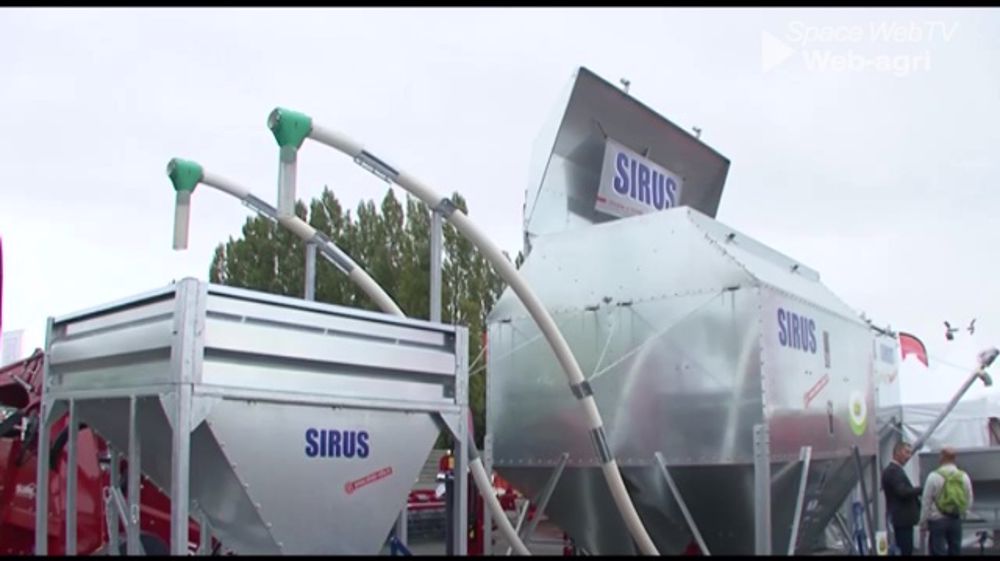 Le Duo vrac de Sirus stocke deux aliments dans un seul silo