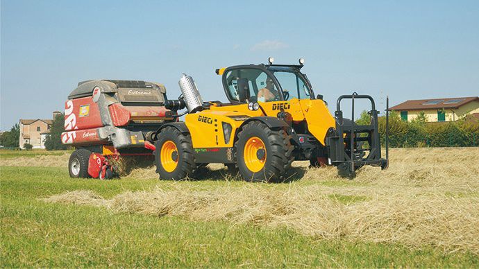 Ce télescopique Dieci pourrait bien remplacer les petits tracteurs de ferme.