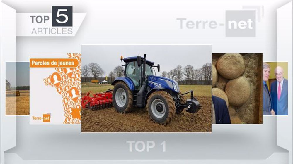 Articles les plus lus cette semaine sur Terre-net (©Terre-net Média)