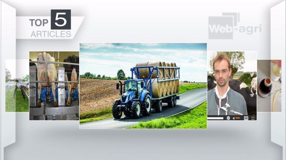 Articles les plus lus cette semaine sur Web-agri. (©Terre-net Média)