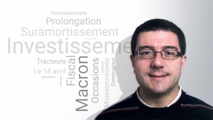 Jérôme Gallois, exploitant agricole dans l’Aube