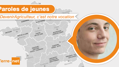 Vincent Perrin témoigne pour Paroles de Jeunes (©Terre-net Média) Vincent Perrin témoigne pour Paroles de Jeunes (©Terre-net Média)