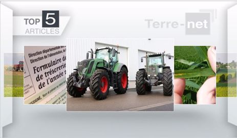 Articles les plus lus cette semaine sur Terre-net. (©Terre-net Média )