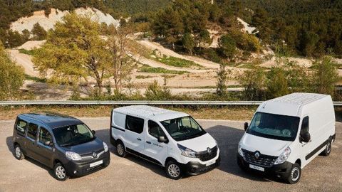 Renault Kangoo, Trafic et Master avec option X-Track. (©Renault) Renault Kangoo, Trafic et Master avec option X-Track. (©Renault)