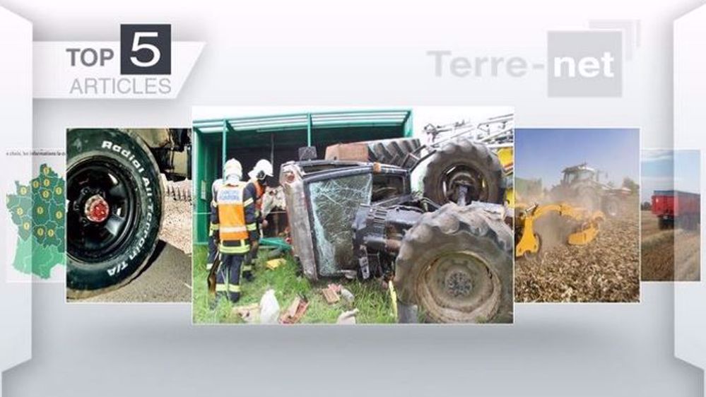 Les articles les plus lus cette semaine sur Terre-net. (©Terre-net Média)