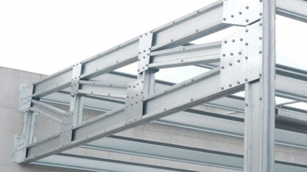 Les bâtiments Isotek d'I-tek sont en charpente métallique boulonnée. (©DR)