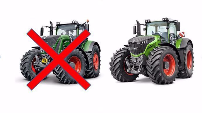 Les tracteurs Fendt Changent de couleur verte, exit les anciennes couelurs et place au Fendt nature green