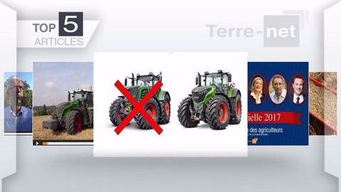 Les articles les plus lus cette semaine sur Terre-net. (©Terre-net Média)