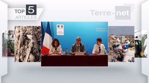 Les cinq articles les plus consultés sur Terre-net cette semaine. (©Terre-net Média)