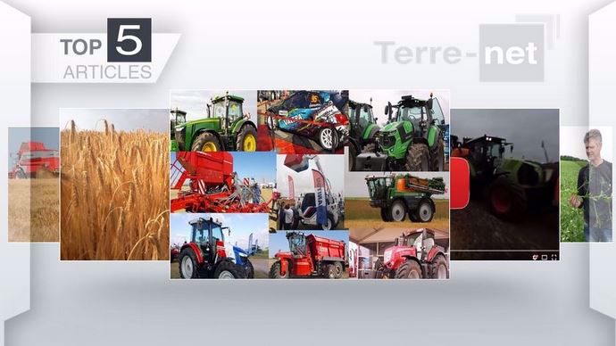 Les cinq articles les plus consultés sur Terre-net cette semaine.