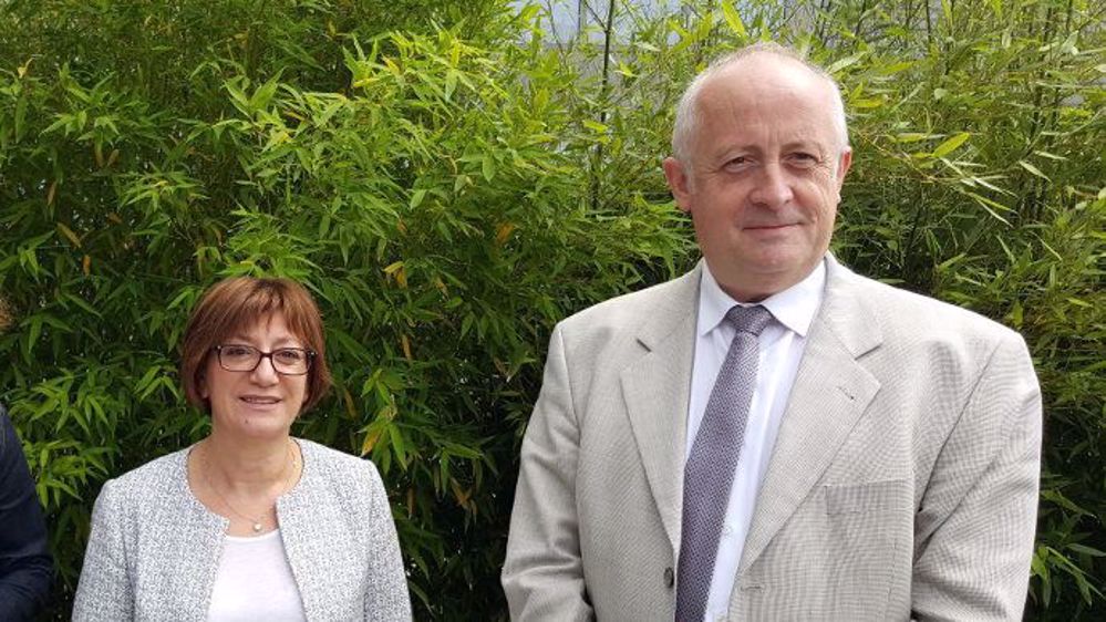 Anne Fradier, secrétaire générale, et Raphaël Lucchesi président du Sedima (©Terre-net Média )