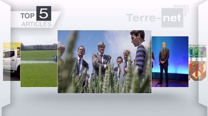 Les cinq articles les plus lus sur Terre-net cette semaine.