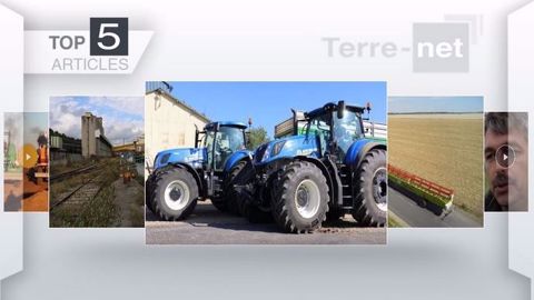 Les articles les plus lus cette semaine sur Terre-net (©Terre-net Média)