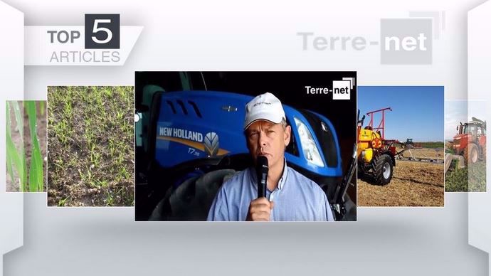 Les cinq articles les plus lus cette semaine.