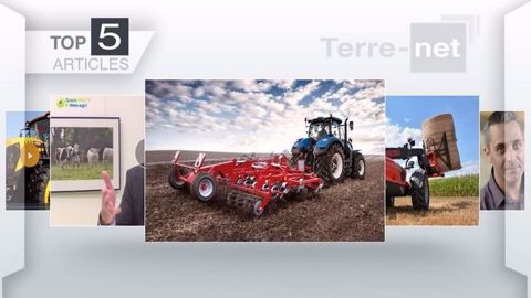 Les cinq articles les plus lus cette semaine sur Terre-net (©Terre-net Média)