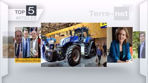 Articles les plus lus sur Terre-net cette semaine. (©Terre-net Média)