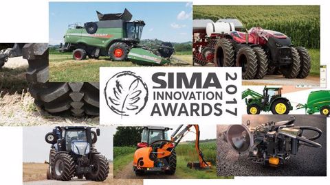 Les 25 médailles des Sima Innovation Awards 2017. (©Terre-net Média )
