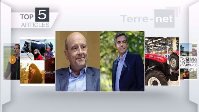Articles les plus lus cette semaine sur Terre-net     