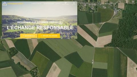 Le service en ligne echangeparcelle.fr permet de mettre en relation des agriculteurs souhaitant échanger leurs parcelles éloignées. (©Terre-net Média)