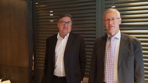 Olivier Picot, président de la Fnil, et Gérard Calbrix, directeur des affaires économiques de l'Atla. (©Terre-net Média)