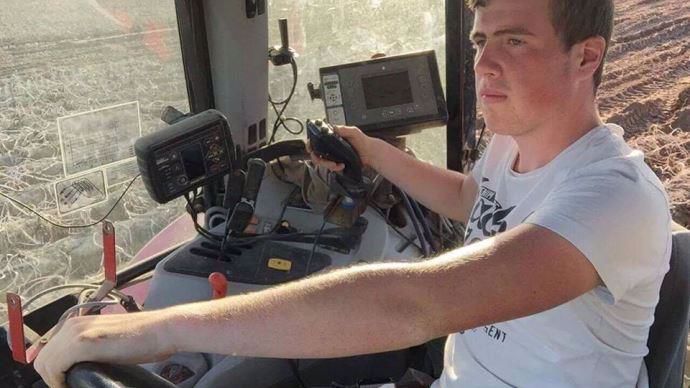 Clément Vlaminck, élève en lycée agricole dans le Pas-de-Calais
