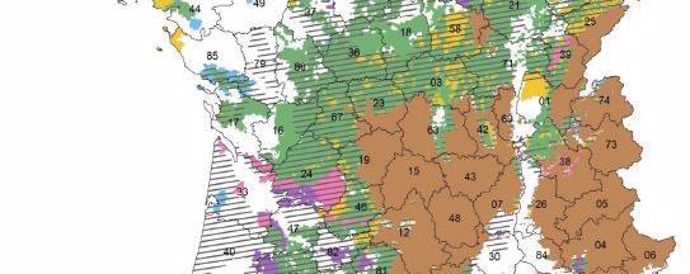 Les zones défavorisée simples sont en cours de révision.