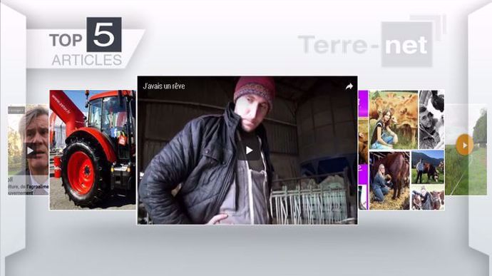 Les articles les plus lus sur Terre-net cette semaine.  