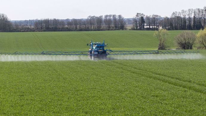 Traitement avec des produits phytosanitaires
