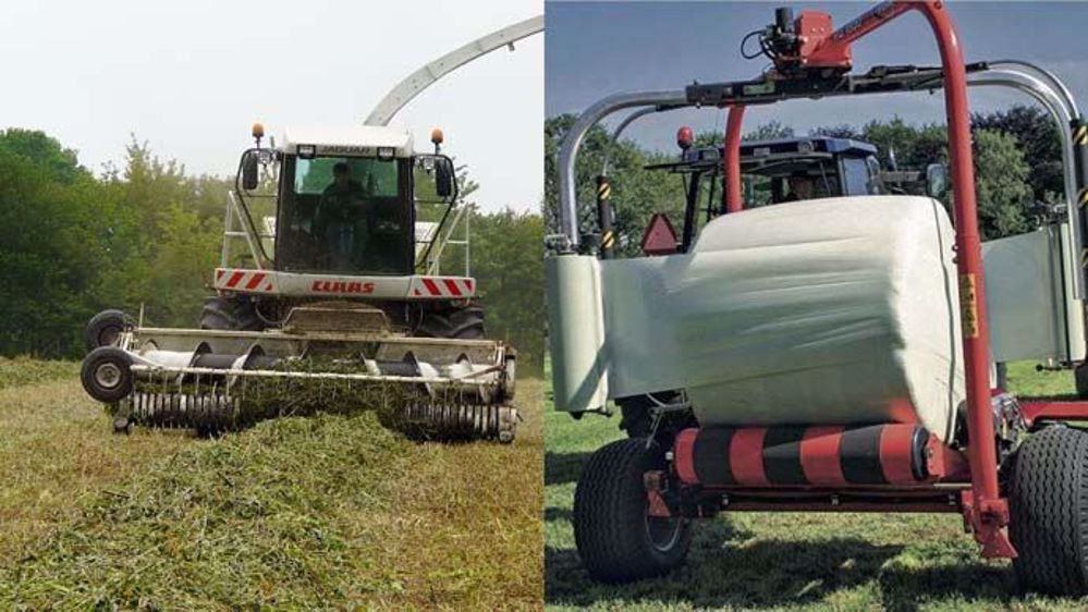 La conservation optimale des fourrages est primordiale pour augmenter la quantité de lait produite à partir des fourrages conservés et aider à maintenir une bonne qualité du lait (butyriques). (©Hypred)