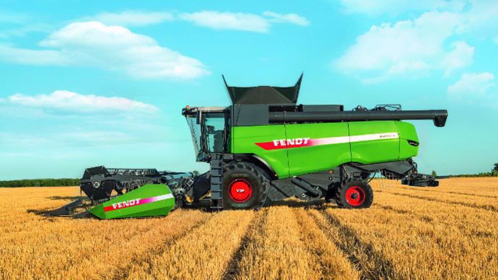 Les moissonneuses-batteuses Fendt et Massey-Ferguson seront les seules équipées du système VIP. (©Trelleborg) 