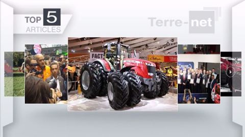 Les cinq articles les plus lus sur Terre-net cette semaine. (©Terre-net Média)