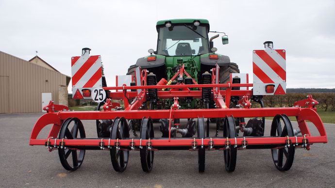 Le rouleau Horsch pour le travail des couverts